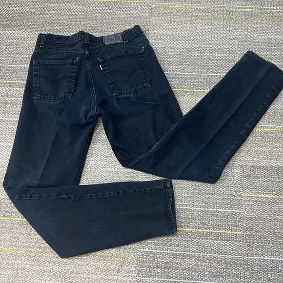 Levi’s Vintage Gold Silver Tab Straight Denim Jeans Size 33x32 - Picture 3 of 9